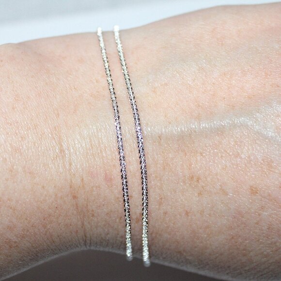 Sterling Silver Margurita Chain Necklace - Picture 5 of 5